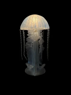 Kwal staand klein wit en blauw