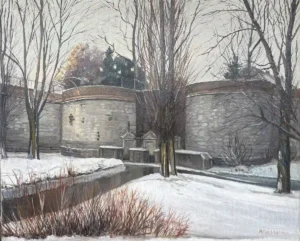 Stadspark sluisjes winter