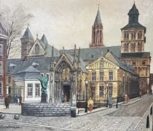 St. Servaas Basiliek hoofdingang