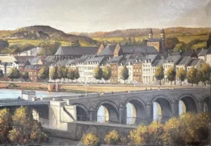 Maasbrug Zomer