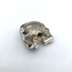 Grote ring met steen 6